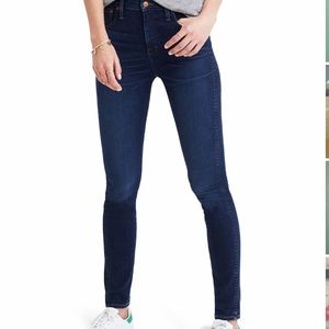 Madewell High Rise Skinny Jeans